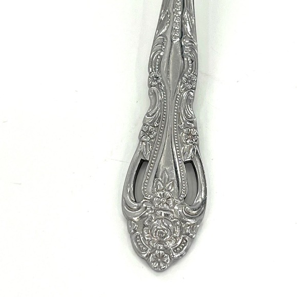 Reed & Barton select Baroque  Stainless 49 pc Flatware Set forks spoons serving - Picture 2 of 8